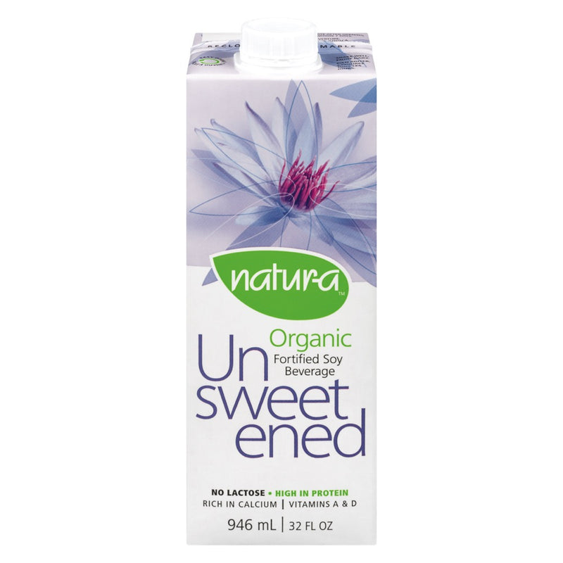 NATURA SOY BEV UNSWEETENED [946 ml]