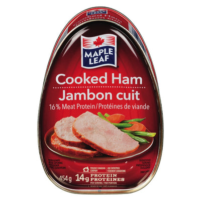 MAPLE LEAF PEARSHAPE HAM [454 GM]