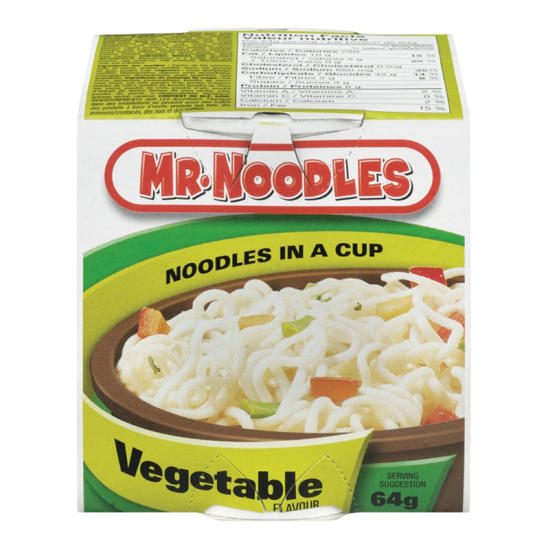 MR NOODLES CUP VEGETABLE [64 GM] - 4 for $5.00