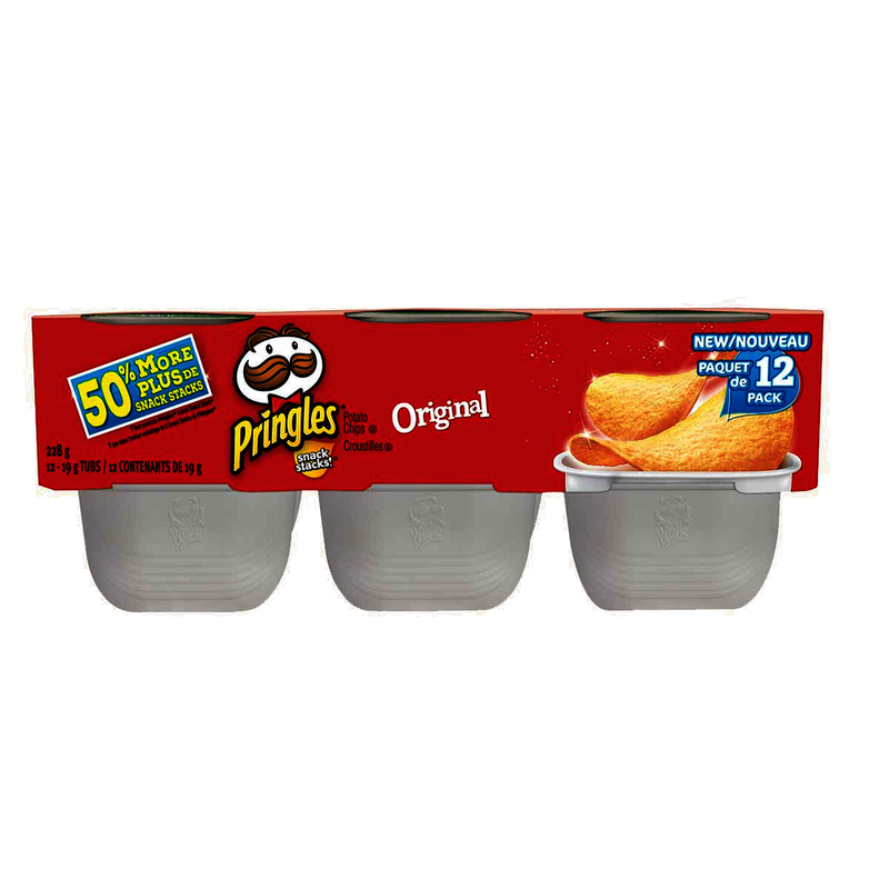 PRINGLES ORIG SNACK STACKS [228 g]