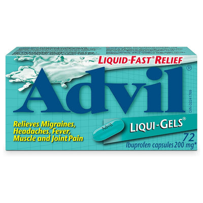 ADVIL LIQUI-GELS 72S [1 PK]