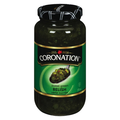 CORONATION RELISH GREEN [375 ml] - 2 for $5.00