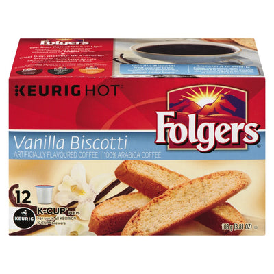 FOLGERS GRMT VAN BISCOTTI [12 PK]