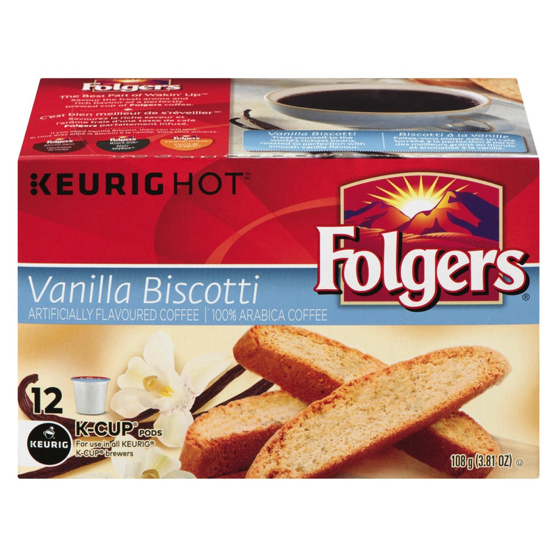 FOLGERS GRMT VAN BISCOTTI [12 PK]