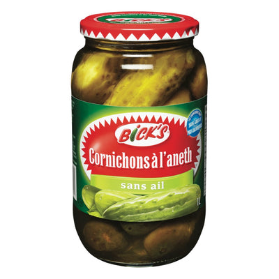 BICKS WHOLE DILLS NO GARLIC [1 lt]