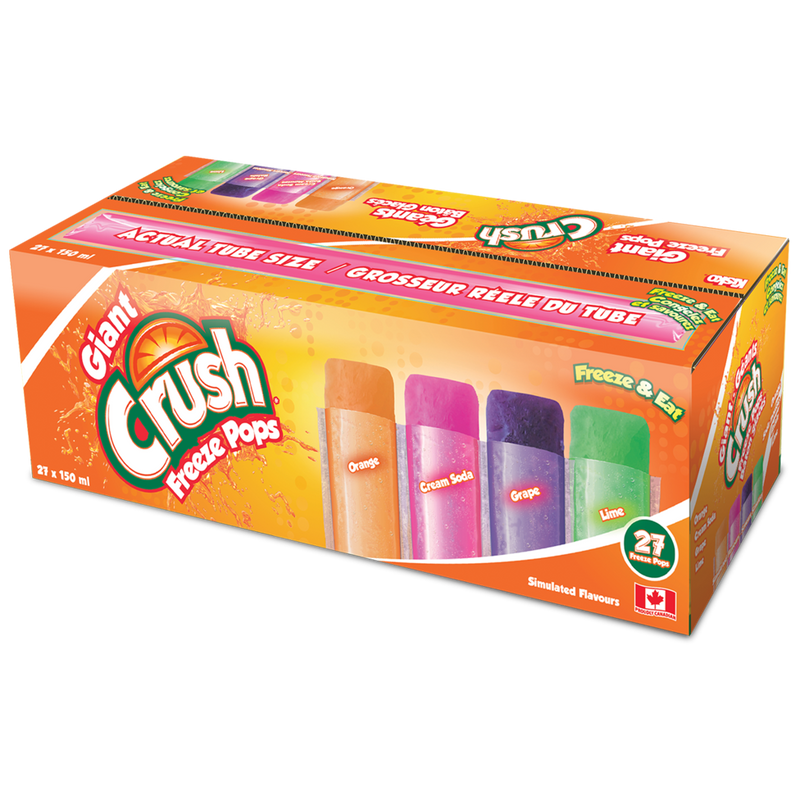CRUSH GIANT FREEZE POPS [27 PK]