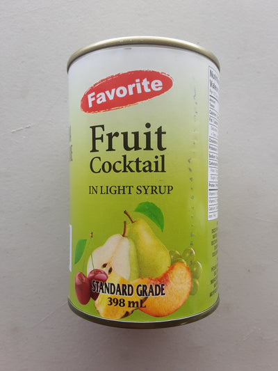 FAVORITE FRUIT COCKTAIL [398 ml] - 4 for $5.00