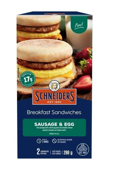 SCHNEIDERS EGG & SAUSAGE SANDW [288 GR]