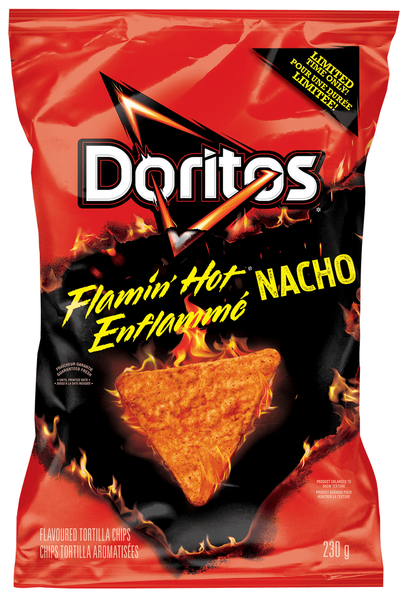 DORITOS FLAMIN HOT NACHO [210 GR]