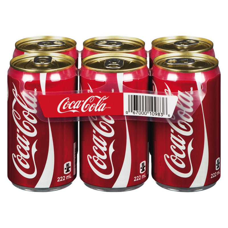 COCA COLA CLASSIC MINI SLEEK [6 PK]