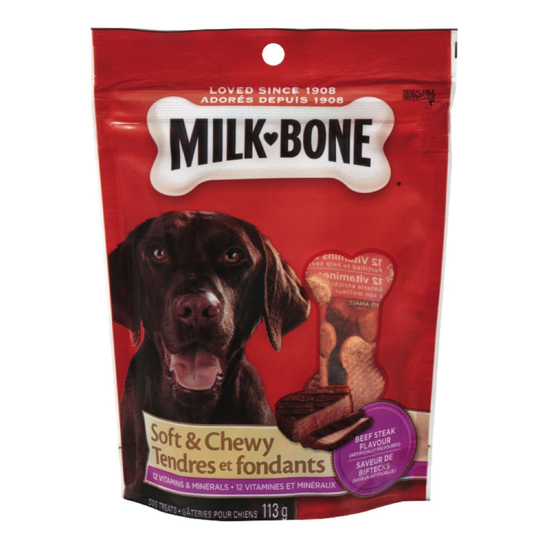 MILK BONE BEEF STEAKS [113 gm] - 2 for $5.00