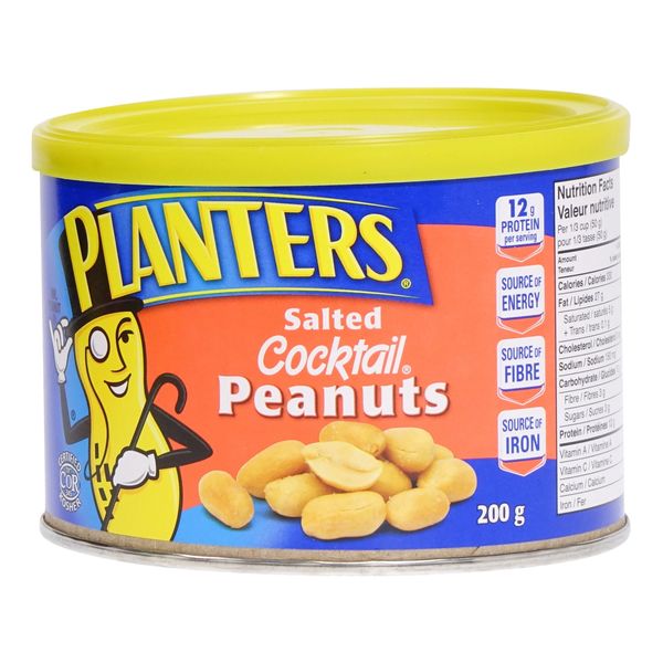 PLANTERS CKTL SALT PEANUTS [200 GM]