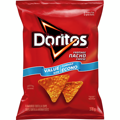 DORITOS NACHO CHEESE VAL SZ [400 GR]
