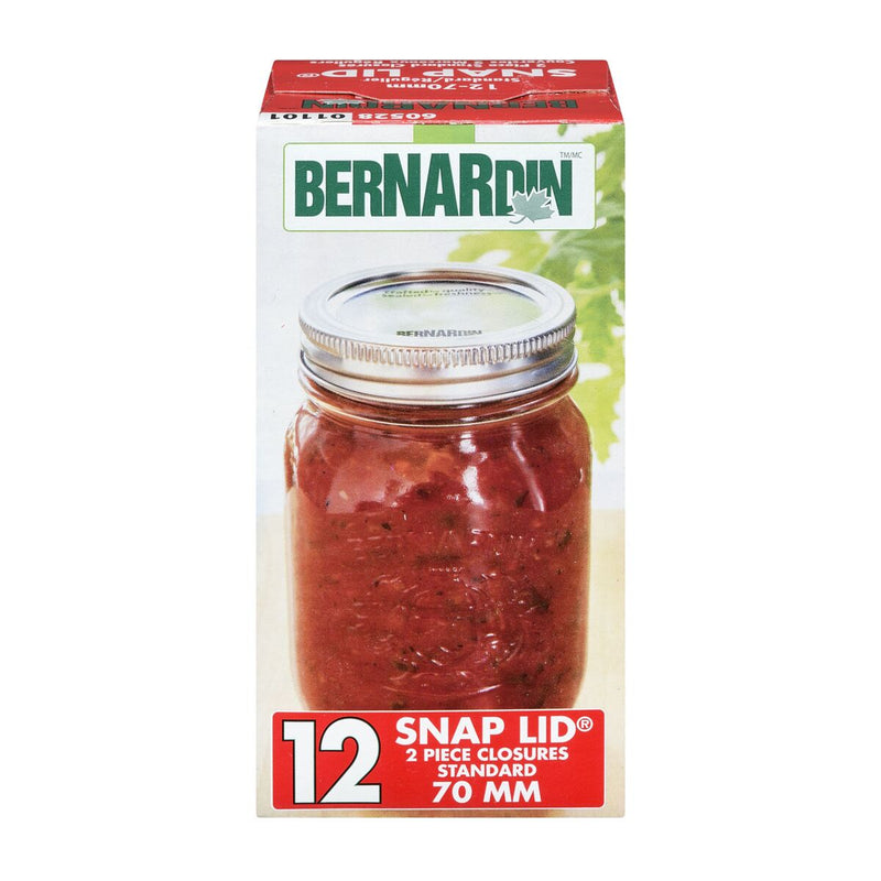 BERNARDIN STANDARD CAP/LID [12 PK]