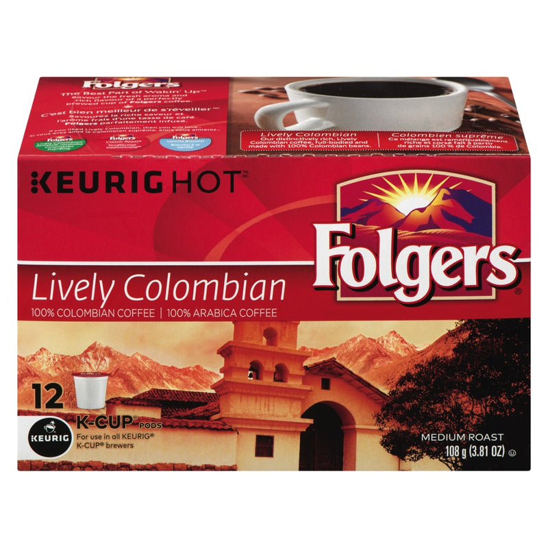 FOLGERS LIVELY COLOMBIAN [12 PK]