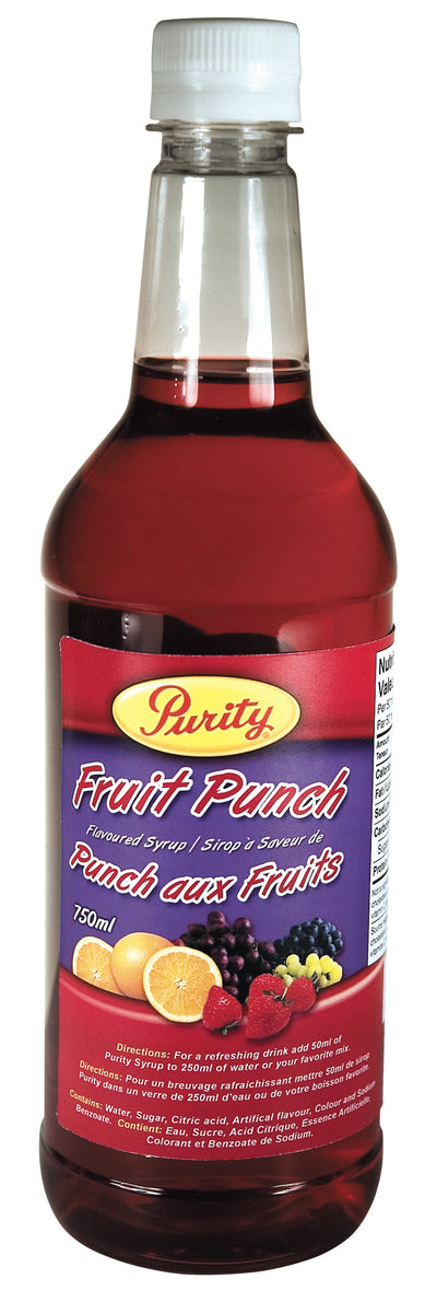 PURITY SYRUP FRUIT PUNCH [750 ml]