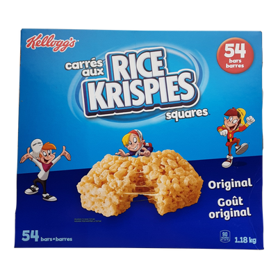 KELLOGGS RICE KRISPIE SQUARES [54 CT]