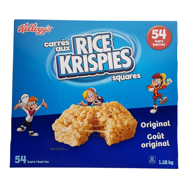 KELLOGGS RICE KRISPIE SQUARES [54 CT]