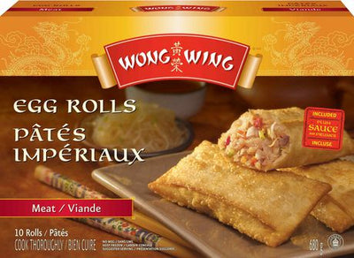 WONG WING EGG ROLLS MEAT [680 GM]