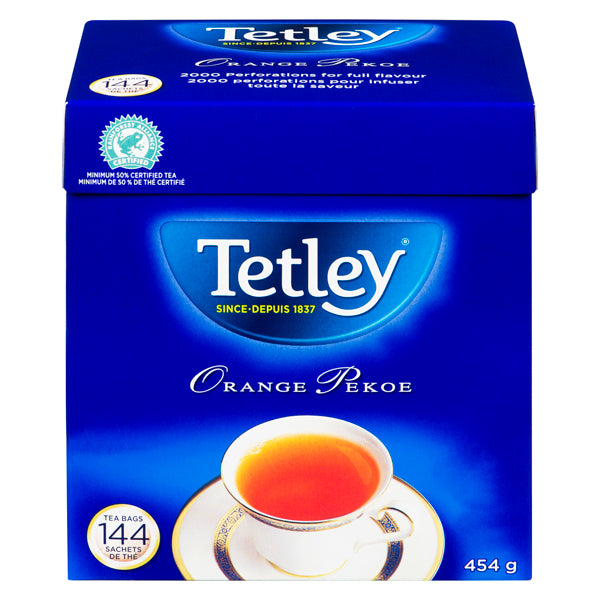 TETLEY ORANGE PEKOE TEA [144 PK]