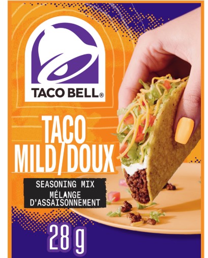 TACO BELL MILD SEASONING [28 GR]
