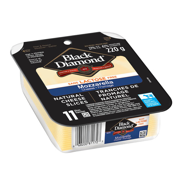 B/DIAMOND SLICES LF MOZZARELLA [220 GR]