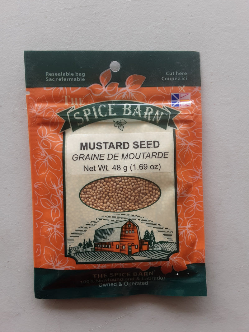 SPICE BARN MUSTARD SEED YEL [48 GM]