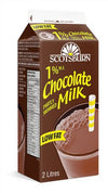 SCOTSBURN MILK 1% L/FAT CHOC [2 LT]