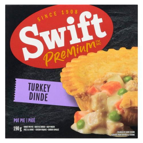 SWIFT TURKEY POT PIE [190 GR] - 2 for $4.00