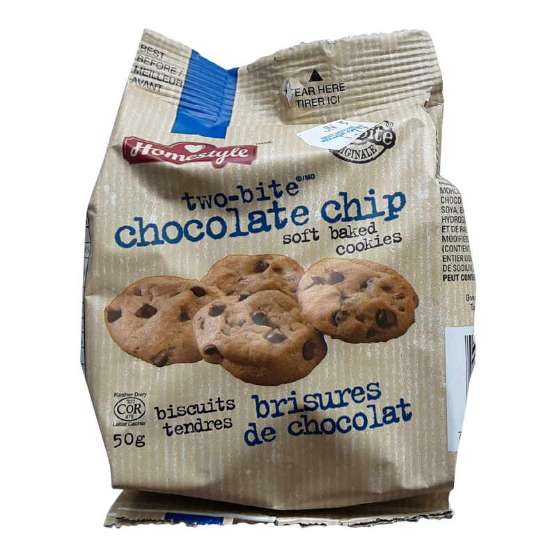G&G 2BITE CHOC CHIP SNACK PACK [50 GR]
