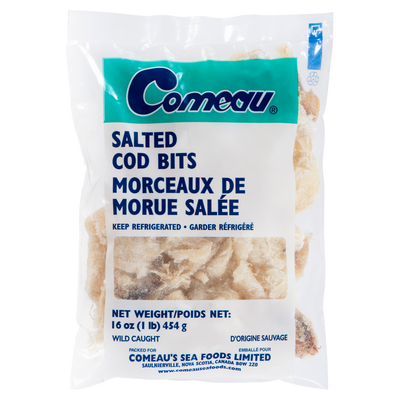 COMEAU SALTED COD BITS [454 GM]
