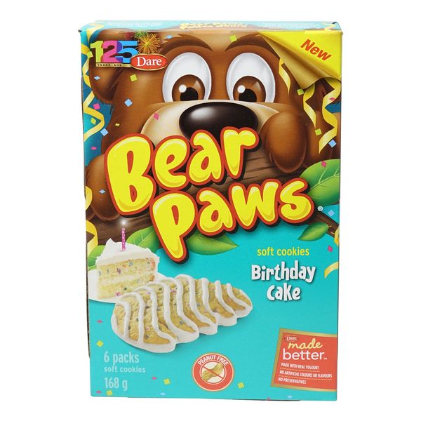 DARE BEAR PAW BIRTHDAY CAKE [168 GR]