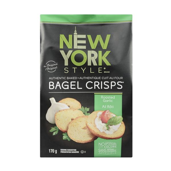 NY STYL BAGEL CRISP GARLIC [170 GM]