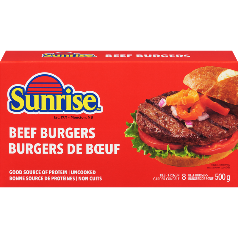 SUNRISE BEEF BURGERS [500 GM]