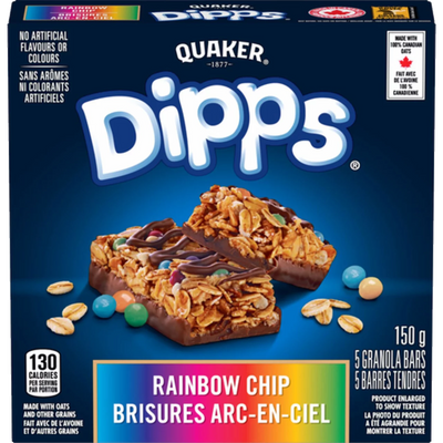 QUAKER DIPPS RAINBOW CHIPS [150 GM]