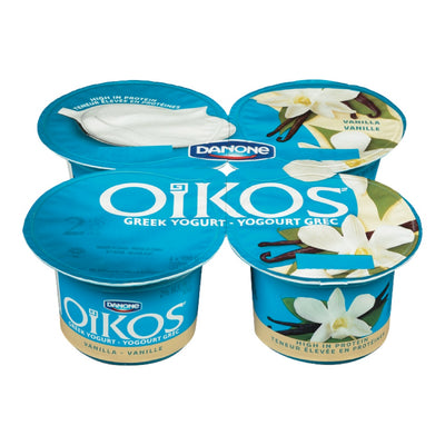DANONE OIKOS 2% VANILLA [4 PK]