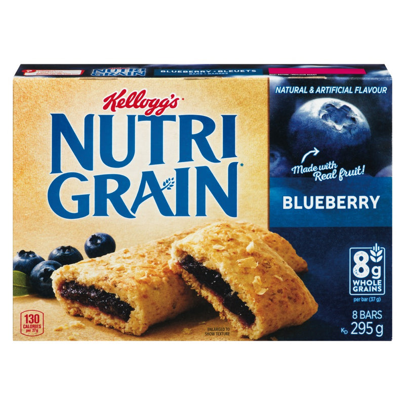 KELLOGGS N/BAR BLUEBERRY [295 GM] - 2 for $6.00