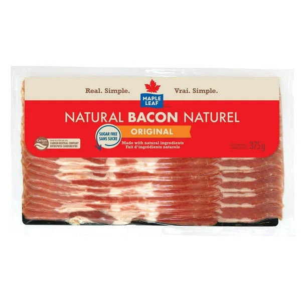 MAPLE LEAF BACON ORIGINAL [375 gm]