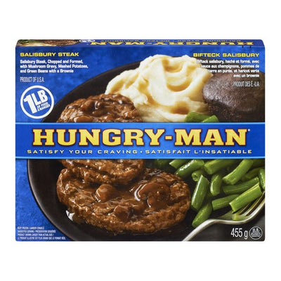 HUNGRY MAN SALISBURY STK [455 GM]