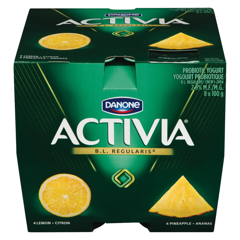 ACTIVIA LEMON PINEAPPLE [8 PK]