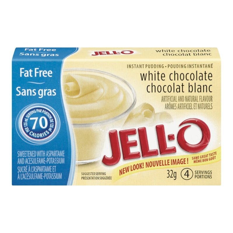 JELLO PUDDING F/F WHITE CHOC [42 GM]