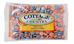 COTTAGE COUNTRY GUM CHEWS [125 GR]