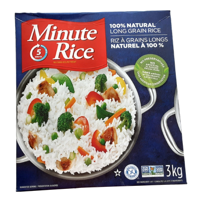 MINUTE RICE JUMBO LONG GRAIN [3 kg]