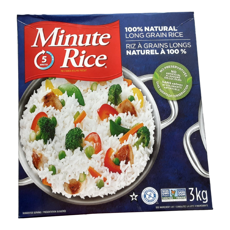 MINUTE RICE JUMBO LONG GRAIN [3 kg]