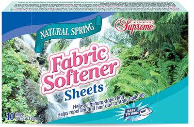 CS NAT SPRING DRYER SHEETS [40 PK]