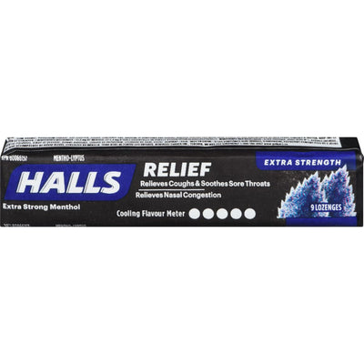 HALLS COUGH EX STRONG NSA [1 PK]