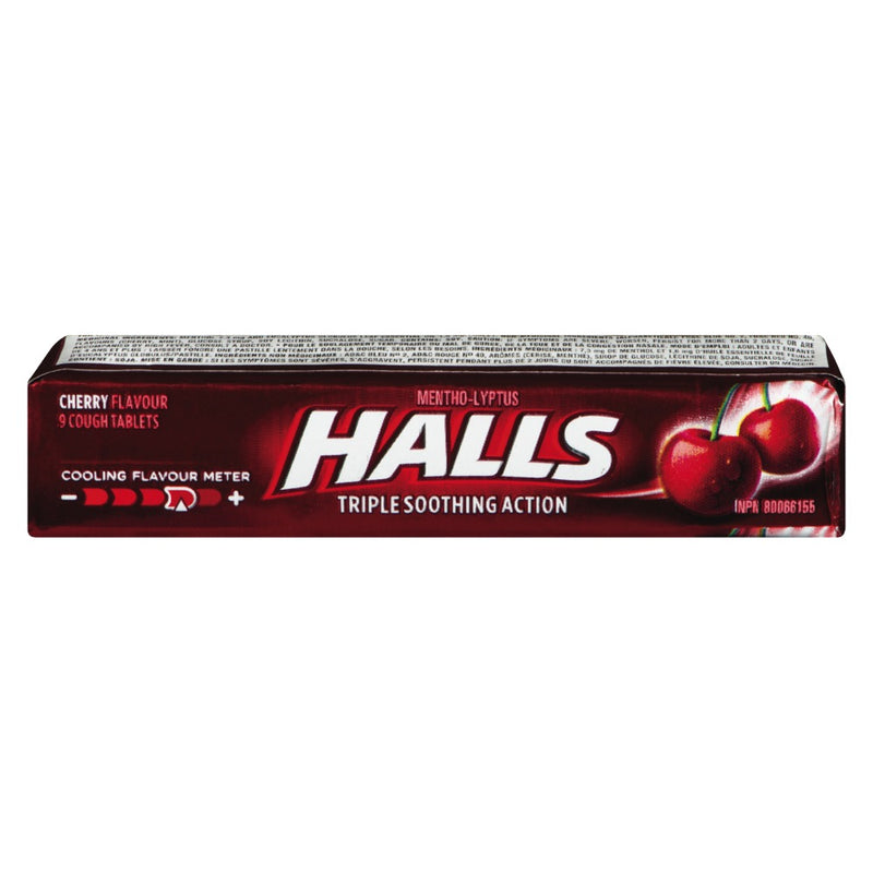 HALLS CHERRY COUGH DROPS [1 PK]