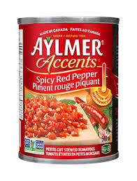 AYLMER TOMATO SPICY RED PEPPER [540 ML] - 2 for $5.00