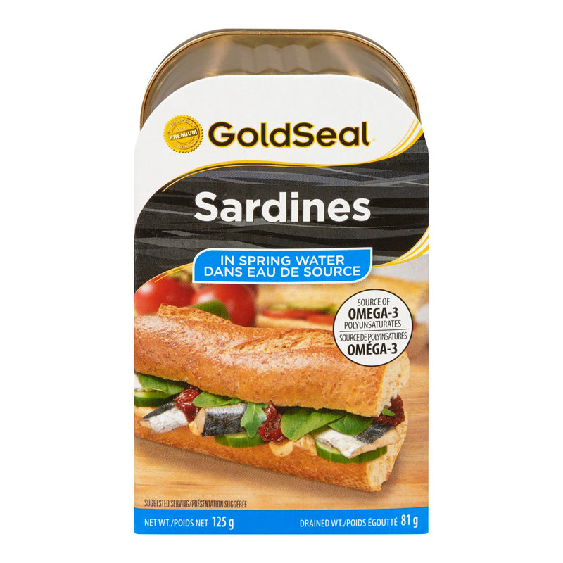 GOLD SEAL SARDINES IN WATER [125 GM]