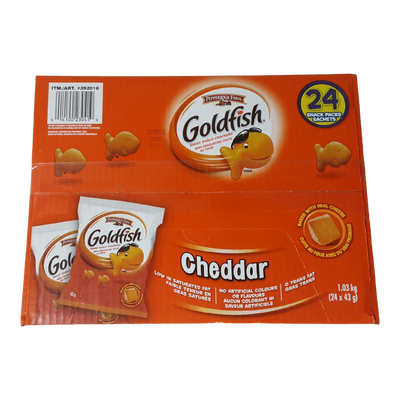 GOLDFISH CHEDDAR 24x43gm [1.03 kg]